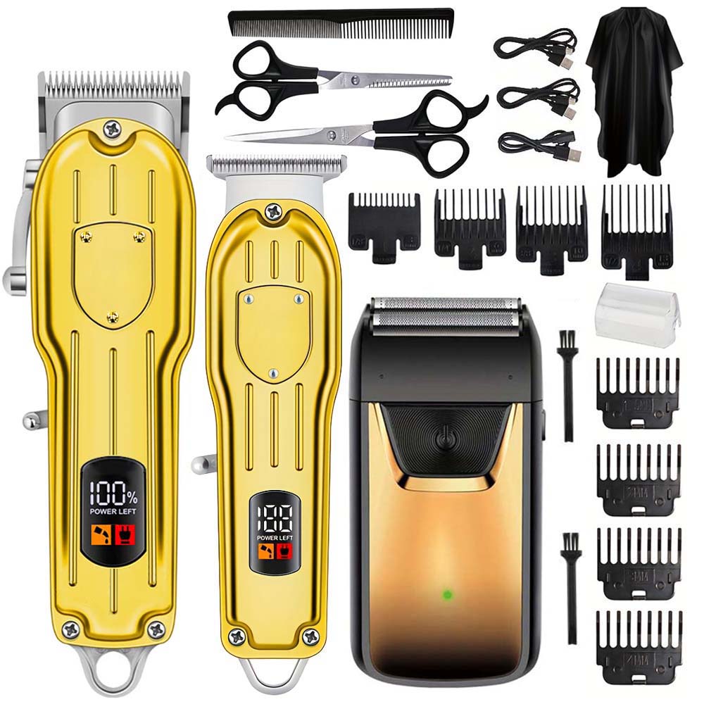 Men'S Grooming Kits - Set Professionale per Taglio Capelli con