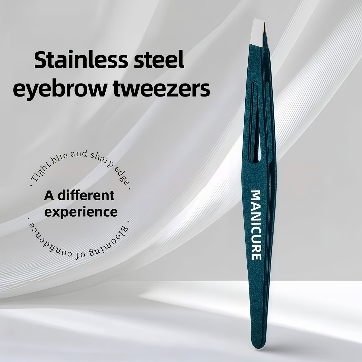 Grooming Men'S Eyebrows - 1 pz Pinzette a Punta Inclinata