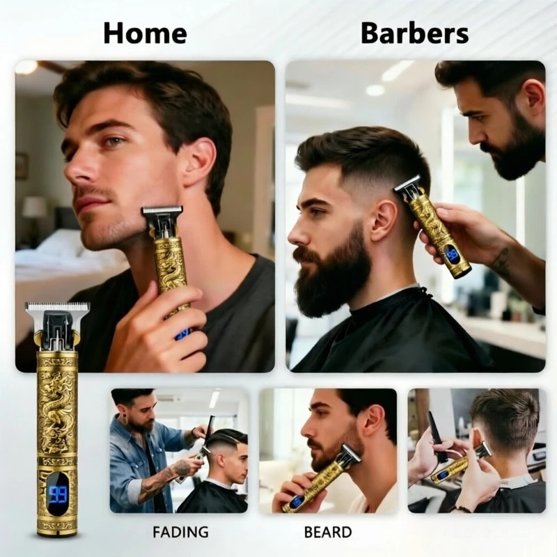 Regolabarba Elettrico T9 Senza - Men'S Grooming Kits recensione e prezzo